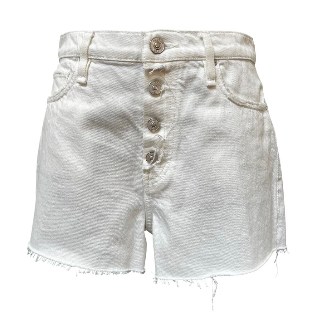 NWOT Hudson Cara Classic Cutoff High Rise Shorts Women's Size 28 White